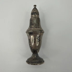 Sterling Silber Salzstreuer Glas ausgekleidet von Columbia gewichteter Pfeffer Gewürze - Bild 1 von 4