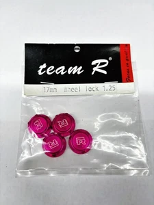 Special Clearance  TEAM R  17MM WHEEL LOCK  1.25 (PINK) - Picture 1 of 2
