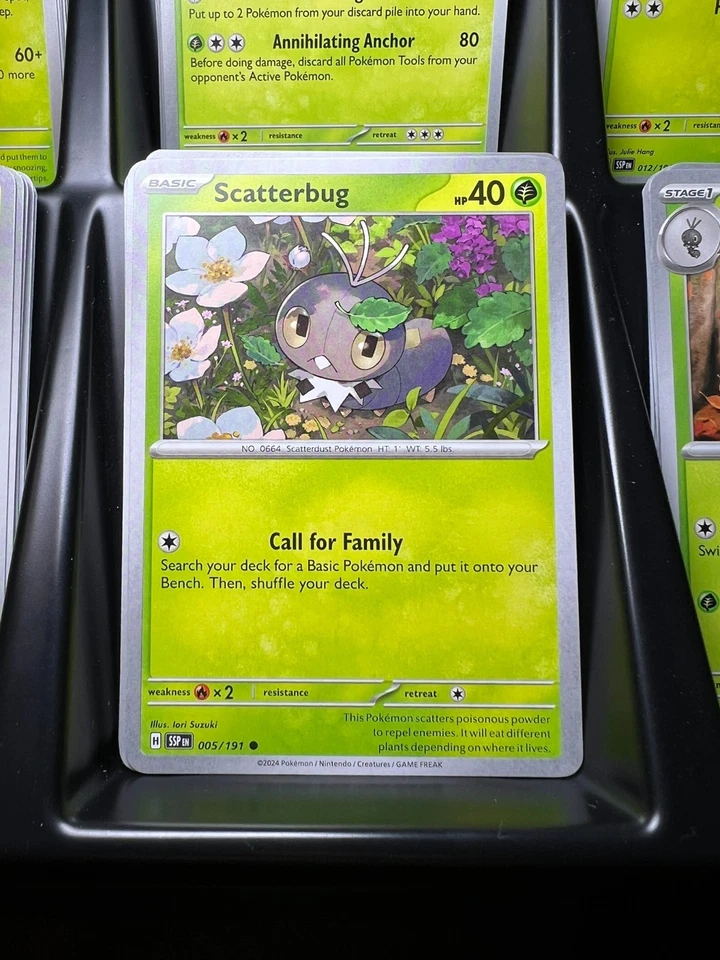 Scatterbug 005/191 Sv08: Surging Sparks Regular - Image 1 of 1