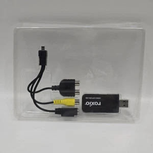 Roxio Video Capture USB Adapter UB315-E for Converting VHS VCR to Digital Read - Picture 1 of 5