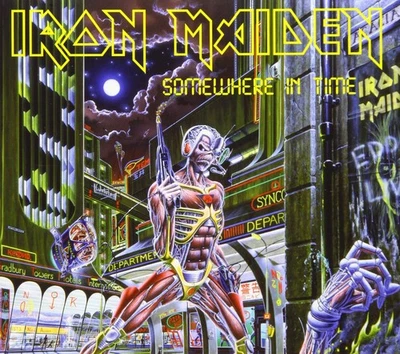 IRON MAIDEN Somewhere In Time  From Japan CD 8tracks - Image 1 of 2