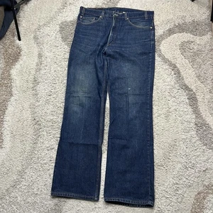 Vintage Levi 517 Bootcut Jeans 38x34* Made In USA 90s Blue Denim - Picture 1 of 9