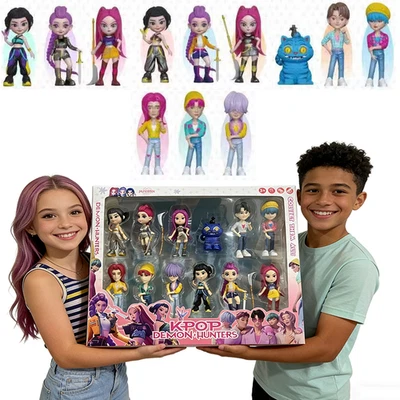 12PCS PVC Kid Kpop Demon Hunters Action Figure Rumi Mira Zoey Doll Toy Xmas Gift - image 1 of 4
