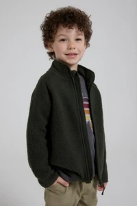 Mountain Warehouse Fern Kids Borg Raglan Fleece - Picture 1 of 33