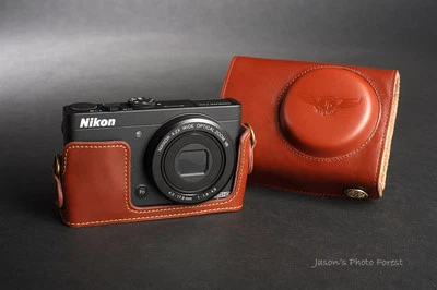 Handmade Genunie real Leather full Camera Case cover bag for Nikon COOLPIX P310 - Image 1 of 4