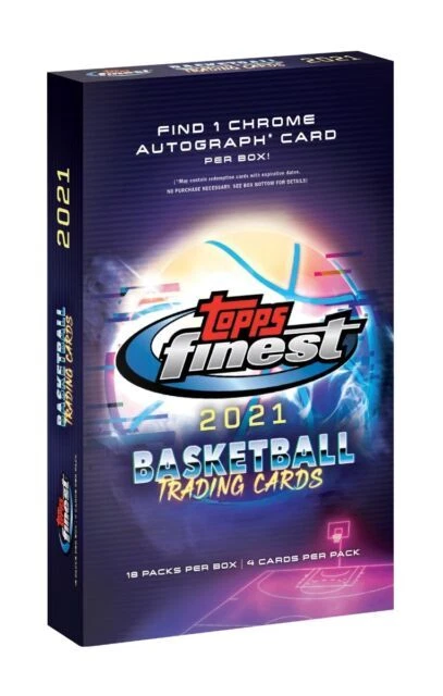 2021-22 Topps Finest  Basketball Hobby box - Image 1 of 1