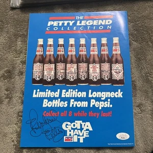The Petty Legend Collection Pepsi Edición Limitada Cuello Largo Firmado JSA# - Imagen 1 de 2