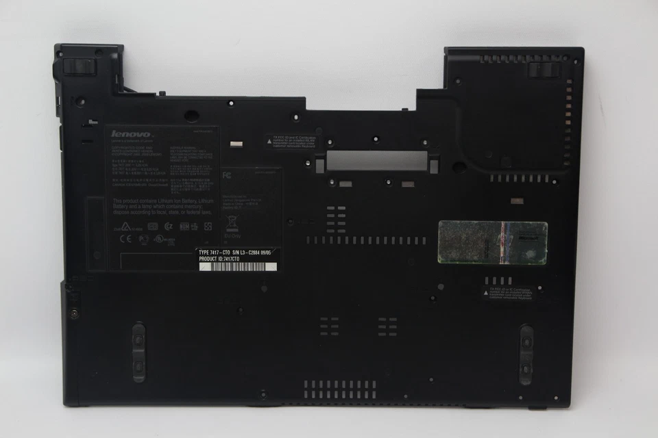 Funda Base Inferior Original OEM IBM Lenovo Thinkpad T400 42X4833 42X4829 Foto 1 de 2