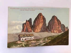 ca. 1910 SESTO Drei Zinnenhütte-Bozen-J.Werth M324-Litho-ungel.-PK/AK-18 - Picture 1 of 2