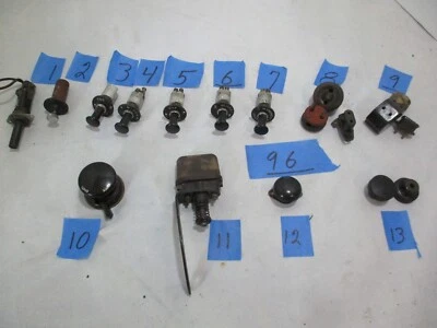 Pre-War dash switch-knobs Rolls-Royce Bentley Jaguar Lagonda English cars - Image 1 of 4