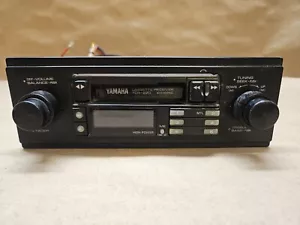 Vintage raro ricevitore cassette stereo auto vecchia scuola 80 Yamaha YCR-220 deck audio - Foto 1 di 8