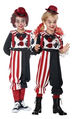 Circus Clown Kreepy Klown Kid Toddler Costume - Image 1 of 3