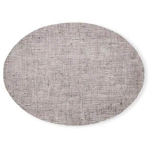 100% Plastic Free Silicone Tabletop Dining Decoration Modern Design Placemat Ova - Picture 1 of 5