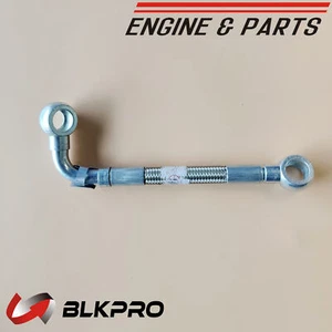 New TURBO COOLANT Water Feed LINE Tube Hose Pipe For Dodge 6.7L Cummins 07-12 - Picture 1 of 3