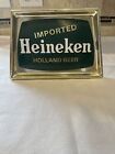 Vintage 1969 Heineken Dutch Beer Sign Plaque