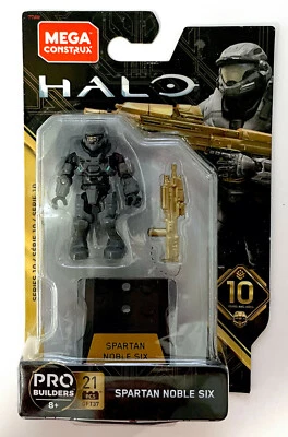MEGA Construx Halo Spartan Noble Six (Series 10) (GFT37) (NISB) - Image 1 of 2