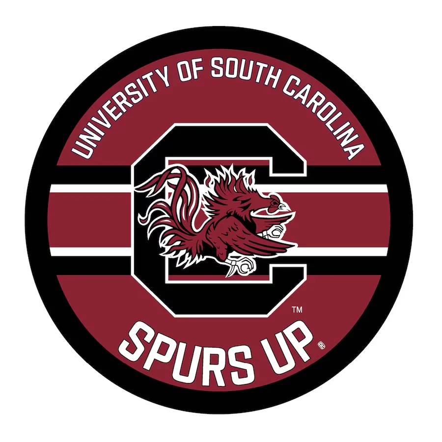 South Carolina Gamecocks NCAA Weather Resistant Vinyl Die Cut Sticker Decal 04 - Image 1 of 1