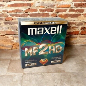 MAXELL MF2HD Floppy Disk - Disketten - Formatted 1,44MB - 10x Stück NEU - Bild 1 von 1
