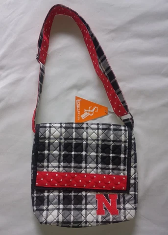 NEBRASKA UNIVERSITY CORNHUSKERS WOMEN'S PURSE NEW WITH TAGS NCAA Cover
