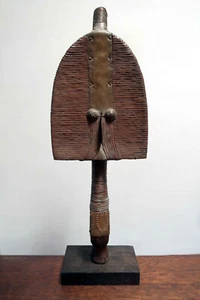 Older Mahongwe Reliquary, Gabon - African tribal art 49cm - Picture 1 of 7