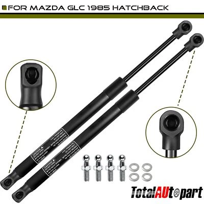 2 piezas nuevos soportes de elevación puntales para Mazda GLC Base DX LX1985 hatchback escotilla trasera Foto 1 de 4