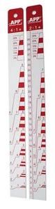 APP 259001 M Scala - Asta di agitazione in alluminio con scala per prodotti 2K, 2:1 + 4:1 | Miscela  - Foto 1 di 5