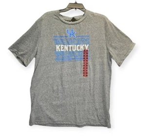 Kentucky UK Wildcats Tee Shirt Mens XL Gray Lexington T-Shirt Basketball New - Picture 1 of 8