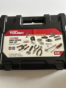 Hyper Tough 115 Pezzi Set di Attrezzi per Riparazione Casa con Custodia per Uso Fai da Te e Professionale - Foto 1 di 13