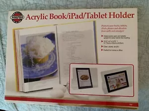 Norpro acrylic book/ipad/tablet holder transparent - Picture 1 of 3