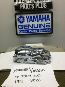 YAMAHA VIRAGO R-H CHROME COVER XV 750-1100 1986-1998 #6 - Picture 1 of 4