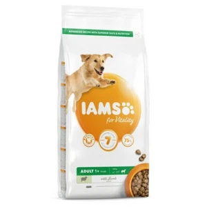 Dry Dog Food IAMS Vitality Adult Large Breeds Lamb Kibble Complete 2kg or 12kg - Picture 1 of 2