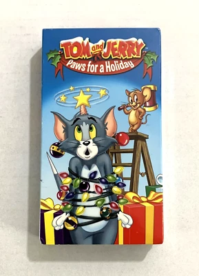 TOM AND JERRY Paws For A Holiday VHS 2003 - NEW AND FACTORY SEALED - Image 1 of 4