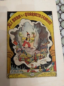 ALì BABA' E I QUARANTA LADRONI-GLI ALBI DELLA FANTASIA N.28 - EDIZIONE ALPE 1942 - Imagen 1 de 4