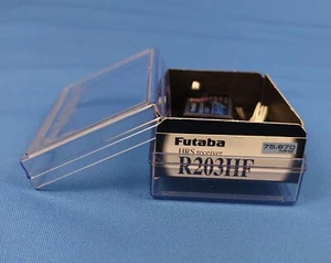 (Futaba R203HF) FM 75MHZ 3-channel Micro HRS Receiver with #75.670 RX Crystal - Picture 1 of 2