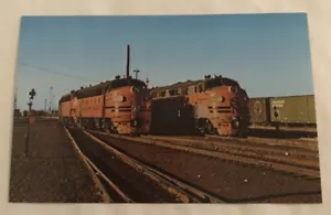 Sacramento Northern & Western Pacific Cab Units Line Up Side By Side. PC (P2) - Picture 1 of 2