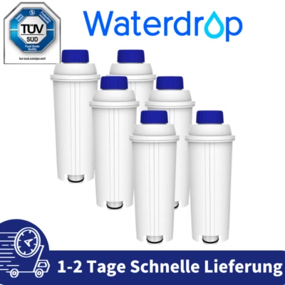 Filtro di ricambio Waterdrop per filtro DeLonghi® DLS C002 / DLSC002, TÜV SÜD (6)