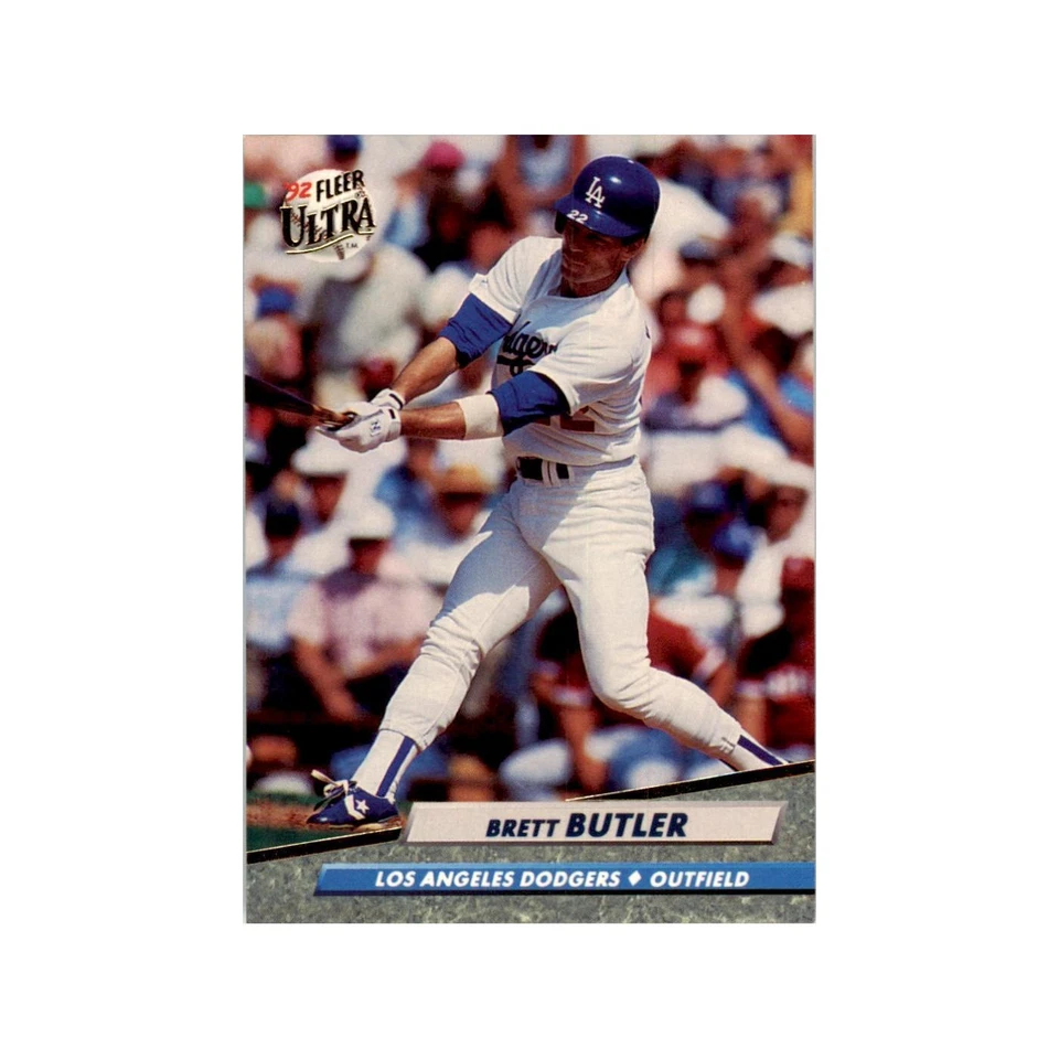 1992 Fleer Ultra Brett Butler Baseball Cards #209 - Image 1 of 3