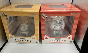 Naruto Mega Cat Project Giant Nyaruto Series Jiraiya Tsunade Set - Imagen 1 de 14