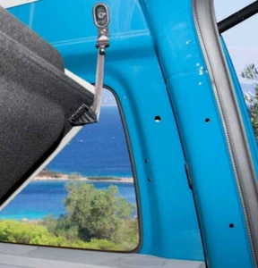 Juego de ganchos de ropa Brandrup con correa de apoyo para VW Caddy 3/4 porta sombreros - Imagen 1 de 2