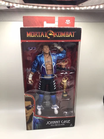 McFarlane Toys Mortal Kombat Johnny Cage Hollywood Hunk 7" Figure Cover