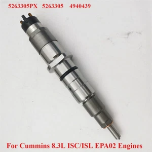 Fuel Injector 5263305PX 5263305 4940439 For Cummins 8.3L ISC/ISL EPA02 Engines/ - Picture 1 of 6