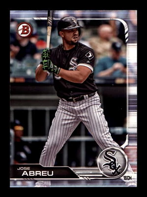 2019 Bowman #55 Jose Abreu Chicago White Sox - Image 1 of 2