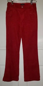 THE CHILDRENS PLACE red Stretch Cords Corduroy Flare Jeans Pants. Girls 10 - Picture 1 of 8