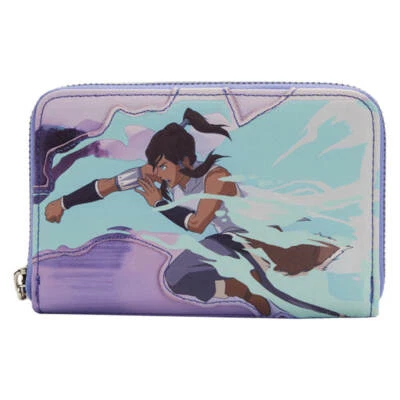 Cartera Legend of Korra Team Korra altamente coleccionable de cuero sintético con cremallera (20x10 cm) Foto 1 de 3