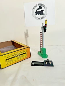 MTH30-1075 #2 RAIL-KING #151 GREEN BASE DIE-CAST SEMAPHORE "NIB" NEW - Picture 1 of 1
