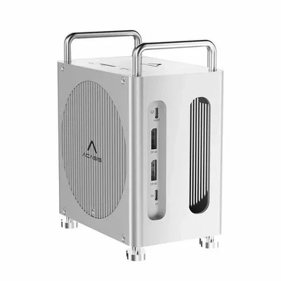 ACASIS 8-in-1 Mac Mini M4 Dock with Dual SSD Enclosure, 4K/144Hz Display Support - Image 1 of 4