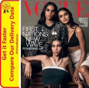 Vogue Australian Magazine August 2025 First Nations New Wave - Picture 1 of 5