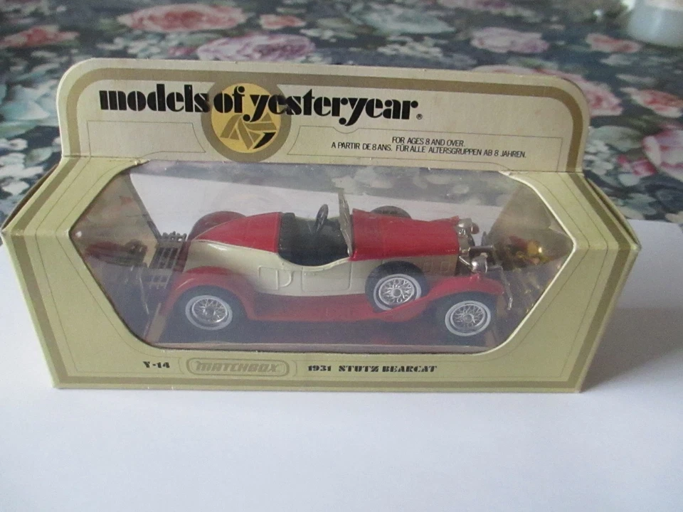 voiture 1/43e Matchbox models of Yesteryear 1931 Stutz Bearcat en boite - Photo 1/2