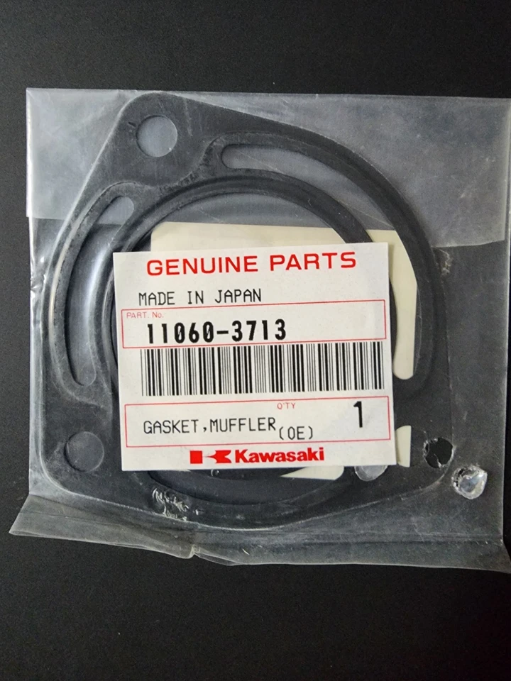 KAWASAKI OEM NOS 11060-3713 FR MUFFLER GASKET JET SKI 750 SX/SXI PRO 800 SX-R - Image 1 of 1