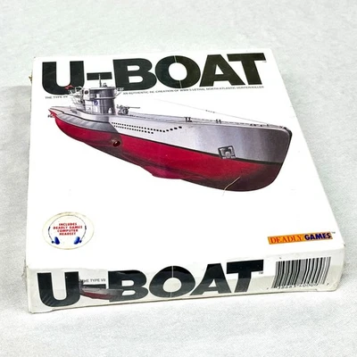 U-Boat Type-Vlll Macintosh, 1993 Vintage WWII Submarine Simulator Deadly Games - Image 1 of 4